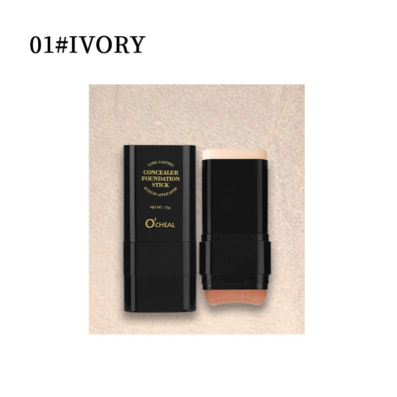 O'CHEAL Concealer Foundation Stick with Brush