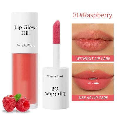 Hellokiss Fruit Flavor Lip Oil Moisturizing Non-Stick Cup Transparent Pouty Lip Gloss Glass Lip Lip Glaze