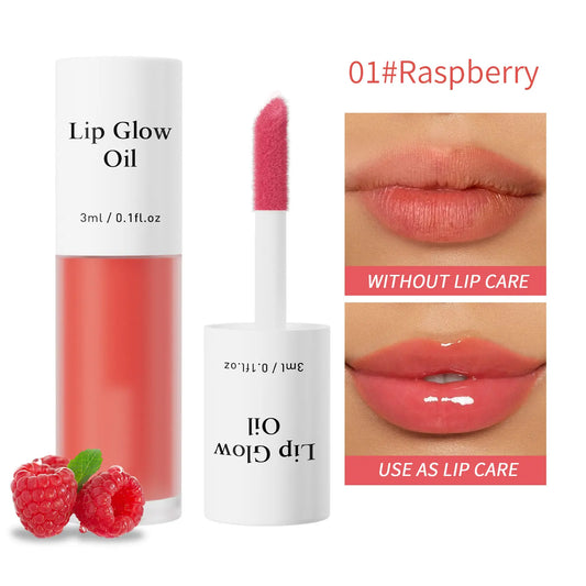 Hellokiss Fruit Flavor Lip Oil Moisturizing Non-Stick Cup Transparent Pouty Lip Gloss Glass Lip Lip Glaze