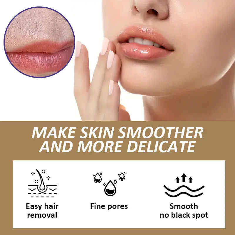 Botanical Coconut Hair Removal Cream – Gentle Depilatory for Face & Body