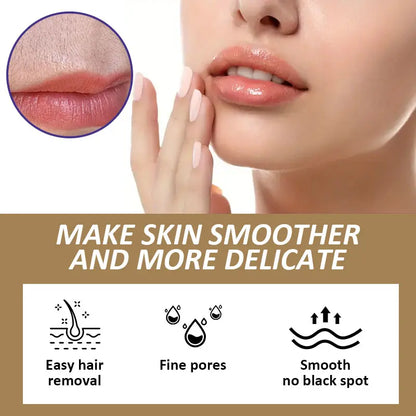 Botanical Coconut Hair Removal Cream – Gentle Depilatory for Face & Body
