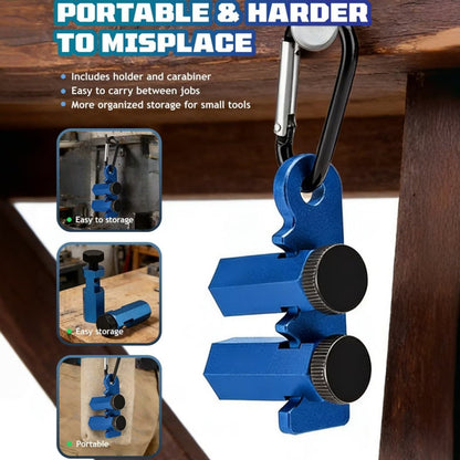 Hexagonal Stable Lock with Holder & Hook for Framing Square Support & Circular Saw
