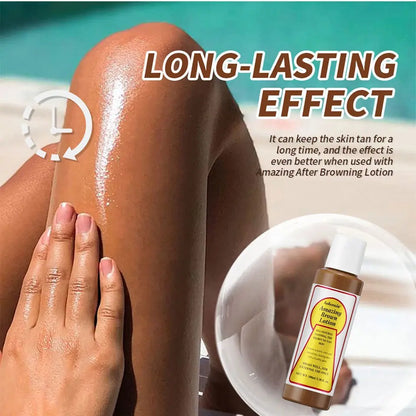 Beauty Cream, Self Tanner Lotion, Quick Tan Breakthrough Solution, Natural Deep, Suitable for All Skins