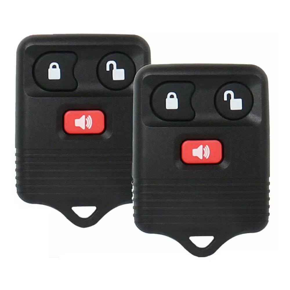 2 Pcs New Keyless Entry Remote Car Key Fob Clicker Transmitter Control For Ford