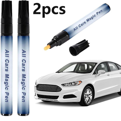 2 Pcs/set All Cars Magic Pens, Weatherproof Car Scratch Remover