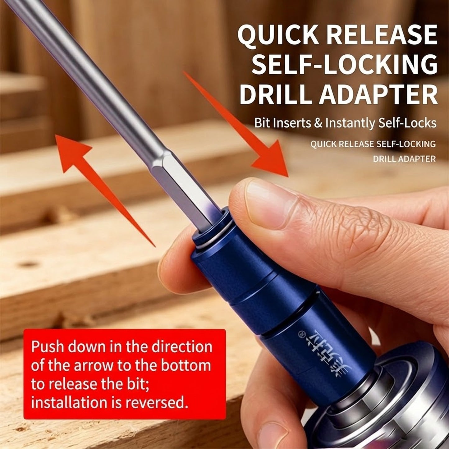 Carbon Steel Corner Mill Converter Quick Releasing Angled Grinder Adapter