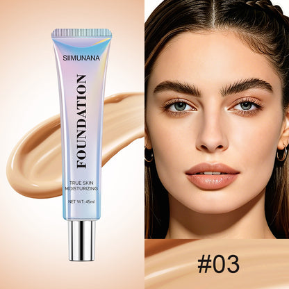 Long-Lasting Wear Matte Smooth Liquid Foundation, Waterproof and Sweatproof for A Translucent, Natural Finish