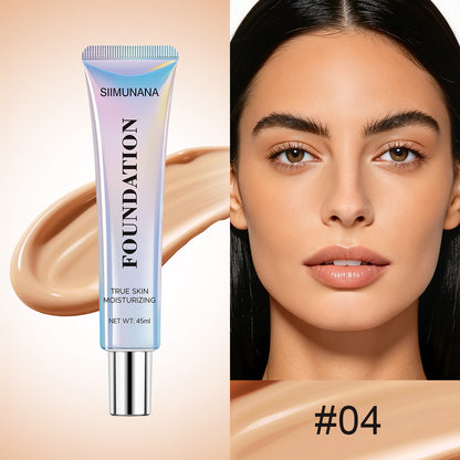 Long-Lasting Wear Matte Smooth Liquid Foundation, Waterproof and Sweatproof for A Translucent, Natural Finish