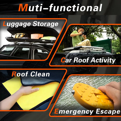Car Door Step, Safety Hammer Tip with High Destructive Power