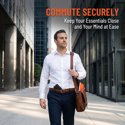 Hidden Pocket Waist Bag, Ultra-Thin Anti-Theft Belt Bag for Travel