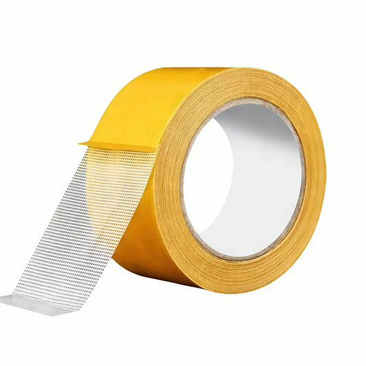 Double Sided Woodworking Multi-purpose Tape w/Yellow Backing 2 In x 33 Ft