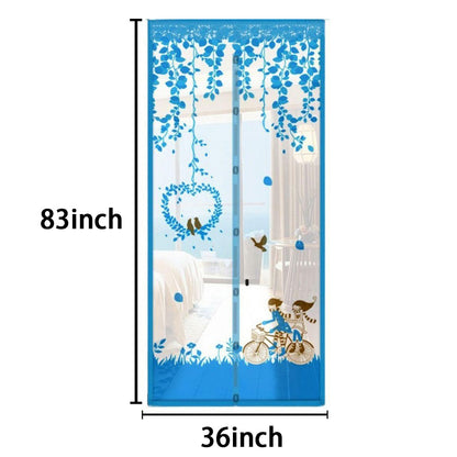 Summer Magnetic Mesh Net Door Curtain-Automatic Closing and anti Mosquit