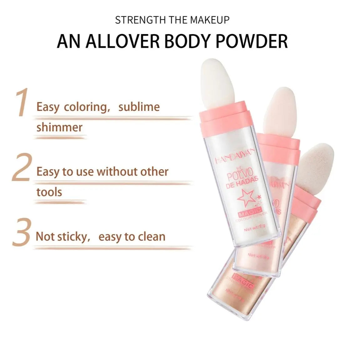 Long Lasting Body Glitter Powders, Highlighter Makeup for Women & Girls
