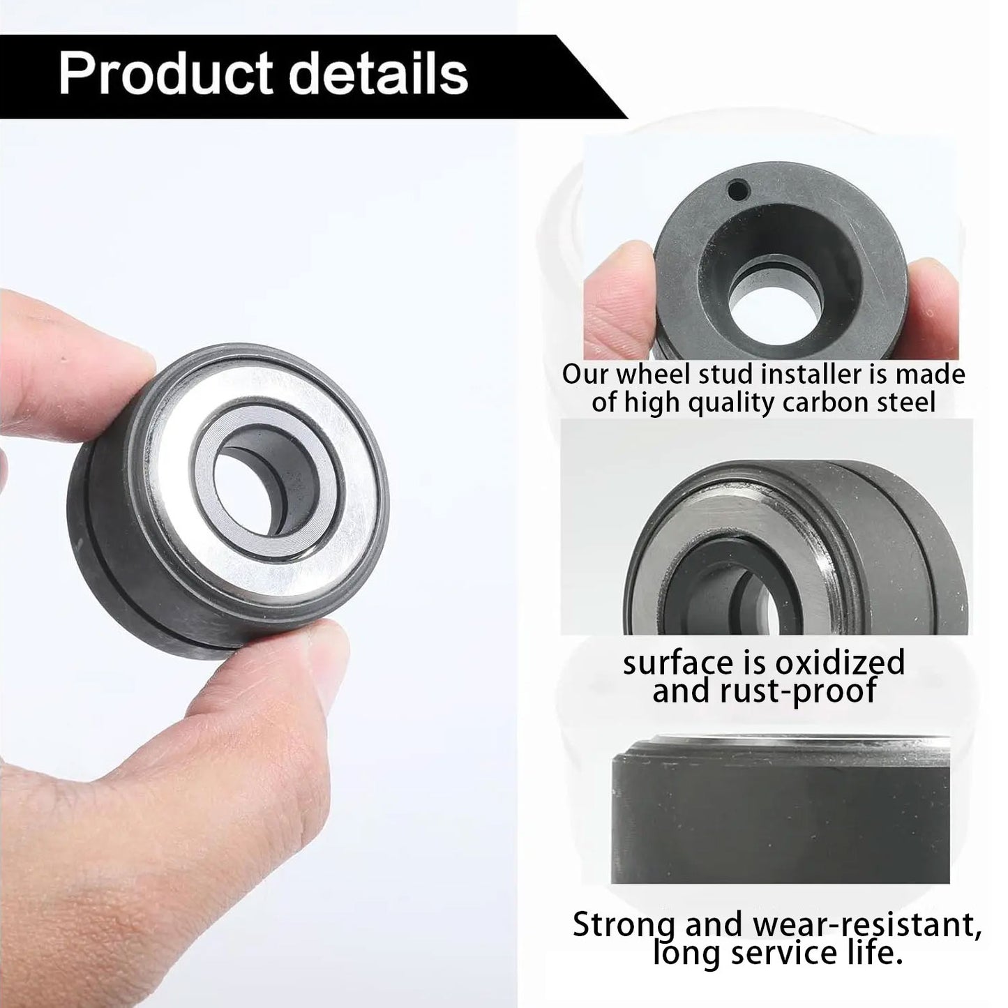 Wheel Stud Installer Tool for Most All Automotive Wheels and Light-Duty Truck Wheel Stud
