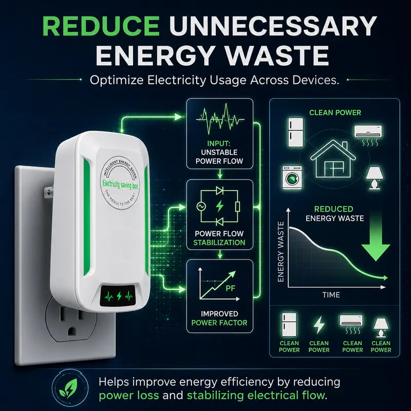 2026 Updated Plug-In Power Box Energy Saving – US Plug