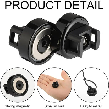 6PCS Heavy-Duty Magnetic Cable Tie Mounts