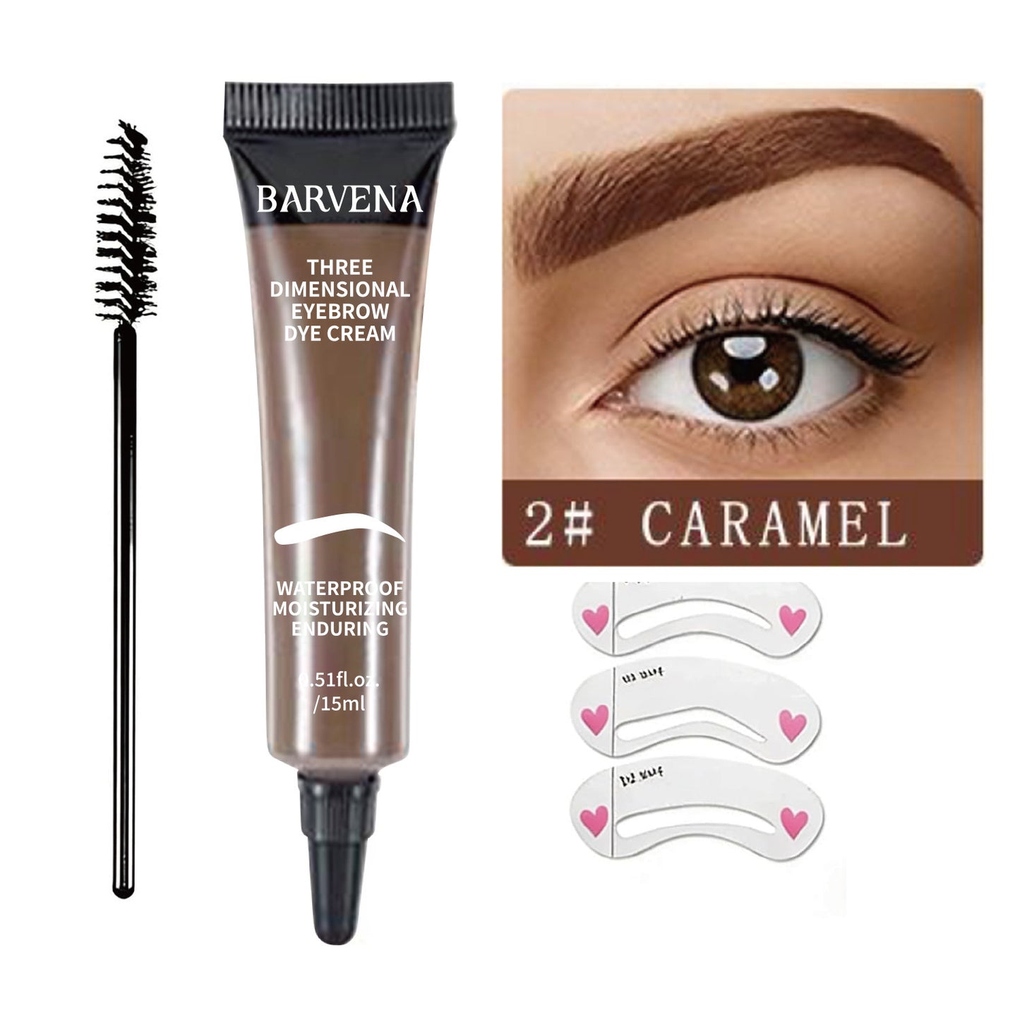 Waterproof and Sweatproof Eyebrow Gel Brow Tint