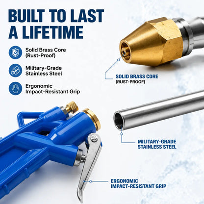 Pneumatic Air Blow Gun for Car Engine Cleaning