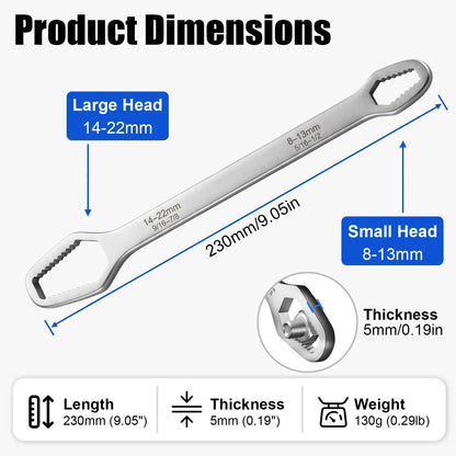 Double-ended Self-tightening Professional Car Assembly & Disassembly Tools