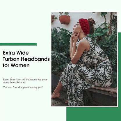Bohemian Style Wide Headband Set for Women