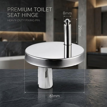 Universal Soft-Close Expansion Bolts for Toilet Seats,2Pcs/set Thickened Stainless Steel