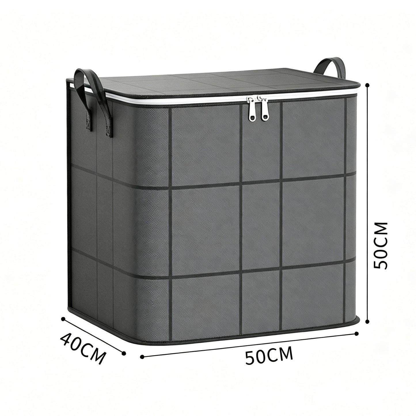 Large Clothes Storage Bag Zippered Moving Container