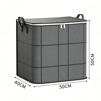 Large Clothes Storage Bag Zippered Moving Container
