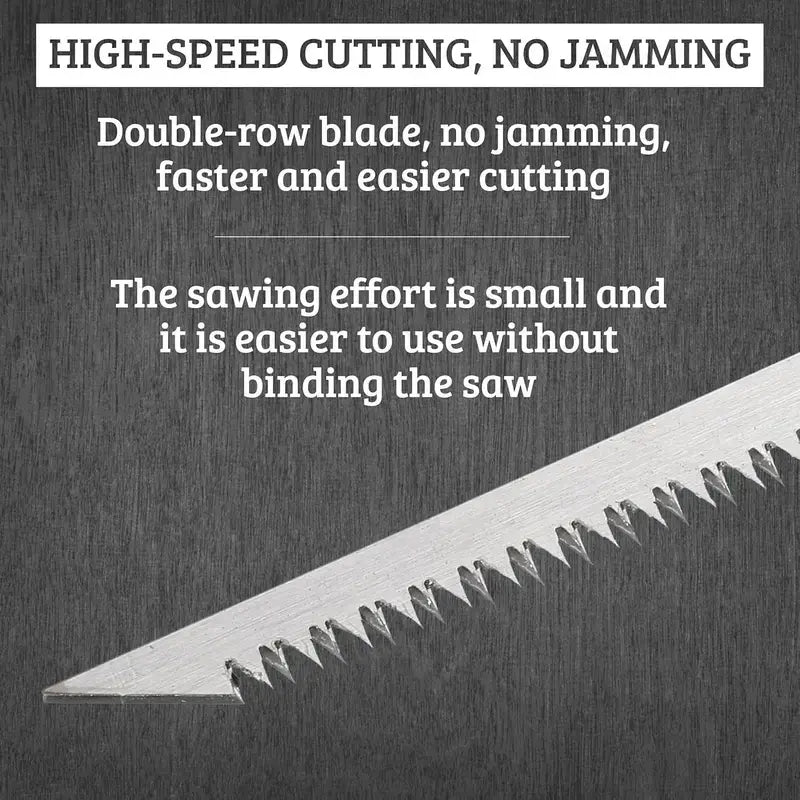 Multifunctional 8-Inch Curved Pruning Saw & Wood Cutting Tool