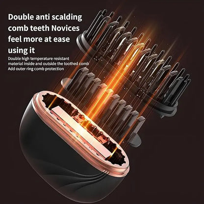 Rechargeable Wireless Portable Hair Straightener Brush