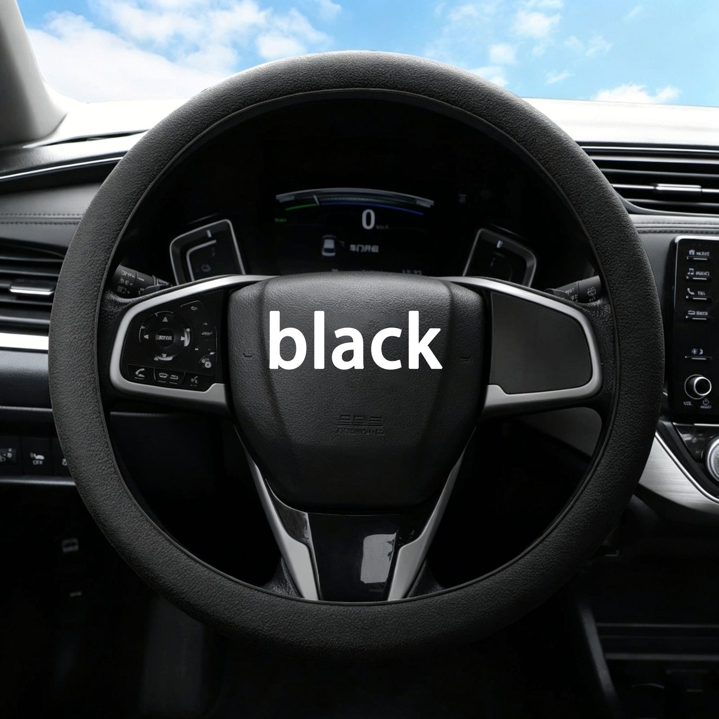 Universal Non-Slip Silicone Steering Wheel Cover