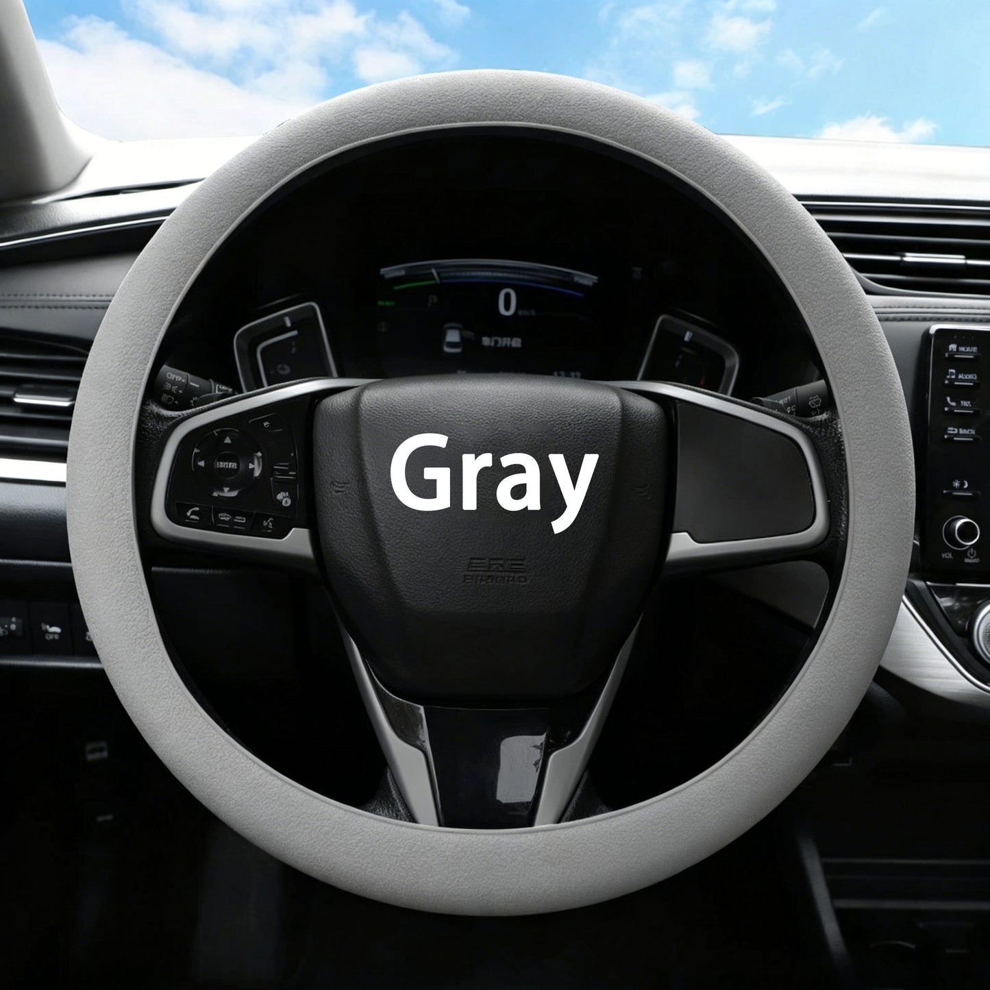 Universal Non-Slip Silicone Steering Wheel Cover