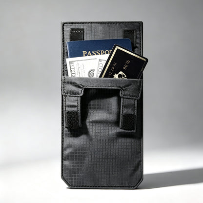 Anti-theft Belt-mountable Multi-layer Folding Wallet