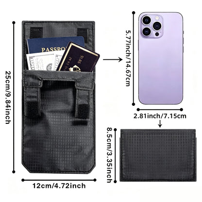 Anti-theft Belt-mountable Multi-layer Folding Wallet