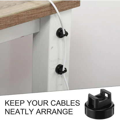 6PCS Heavy-Duty Magnetic Cable Tie Mounts