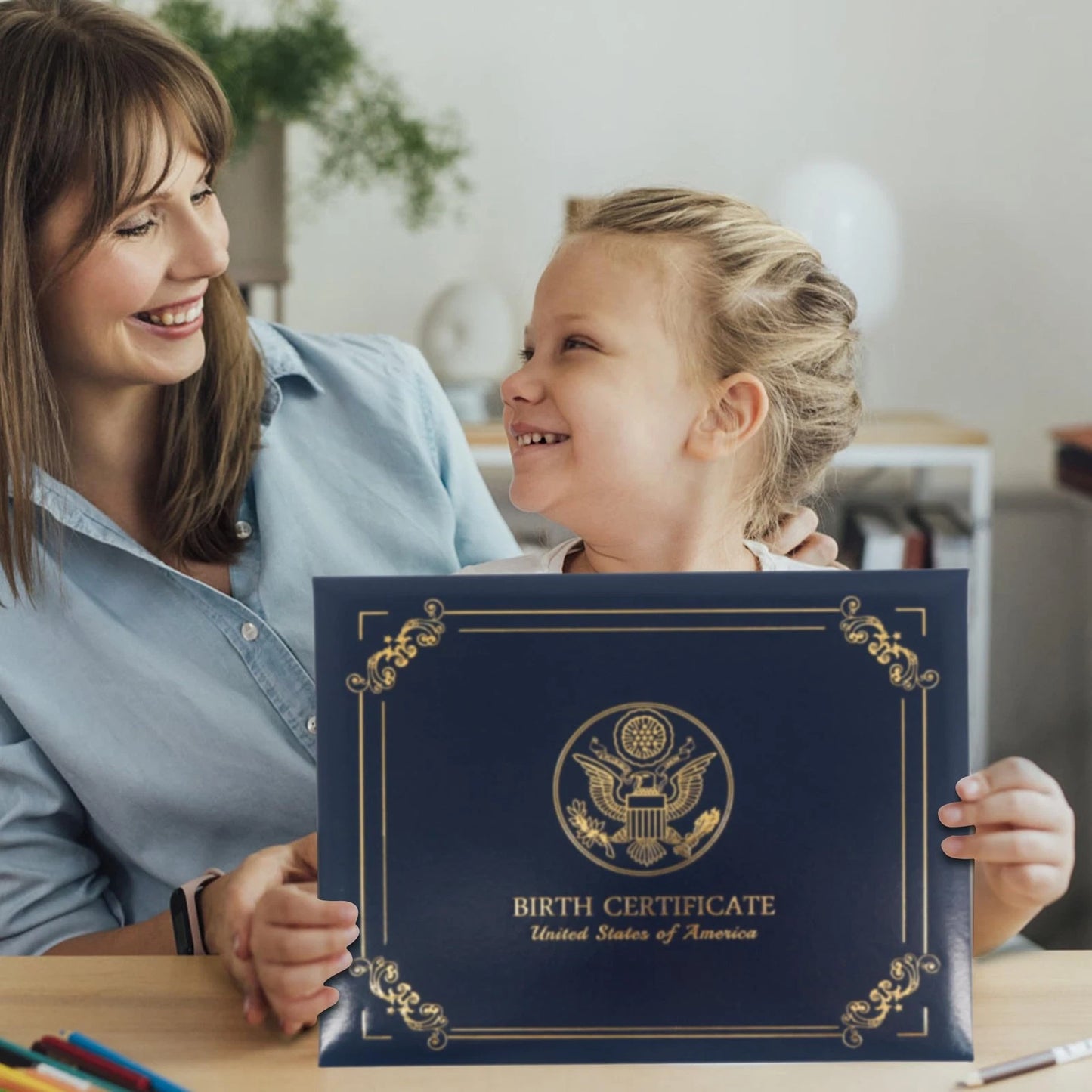 US Birth Certificate Holder 8.5x11 Birth Certificate Cover Protector