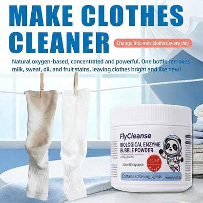 Bio-enzyme Bubble Powder Stain Remover Laundry Detergent