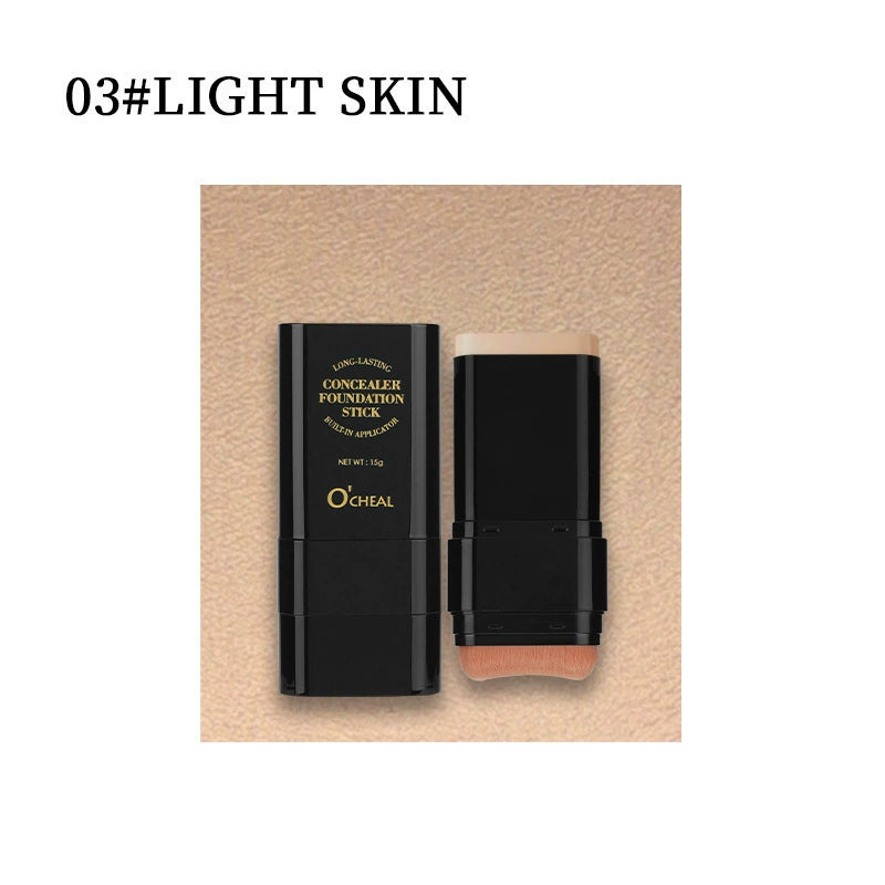 O'CHEAL Concealer Foundation Stick with Brush
