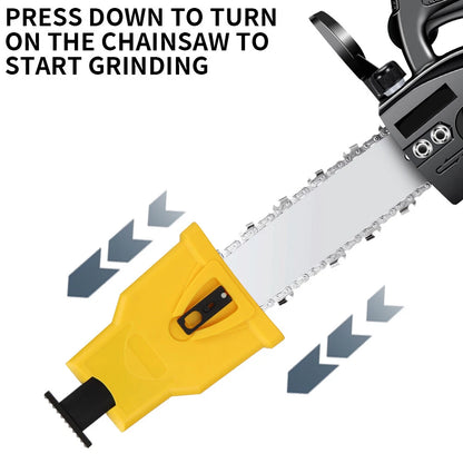 Chainsaw Teeth Sharpener Tool Self Sharpening Portable File Quick Grinding Chain