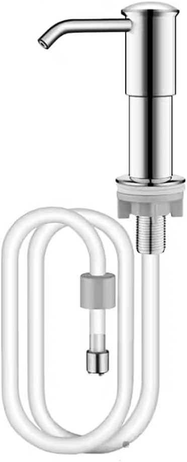 Kitchen Sink Soap Dispenser with 40” No-Spill Extension Tube Kit