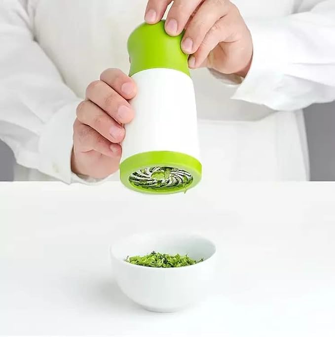 Parsley Chopper Spice Grinder Vegetable Cutter for Salad Preparation, Kitchen Prep Work