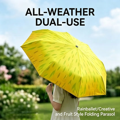 Creative Vegetable-shaped Sun And Rain Umbrella