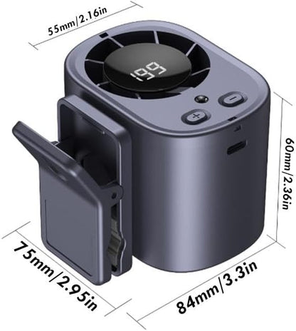 USB Rechargeable Clip on Air Conditioner Fan for Car