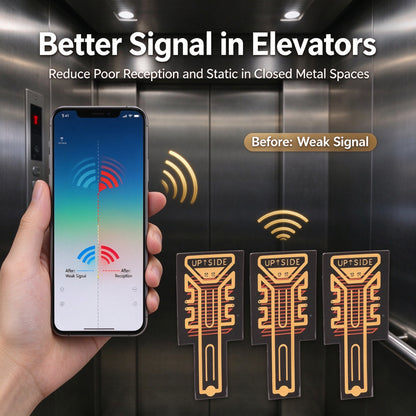 5PCS Mobile Phone Enhancement Stickers Antenna Reception Booster Stickers
