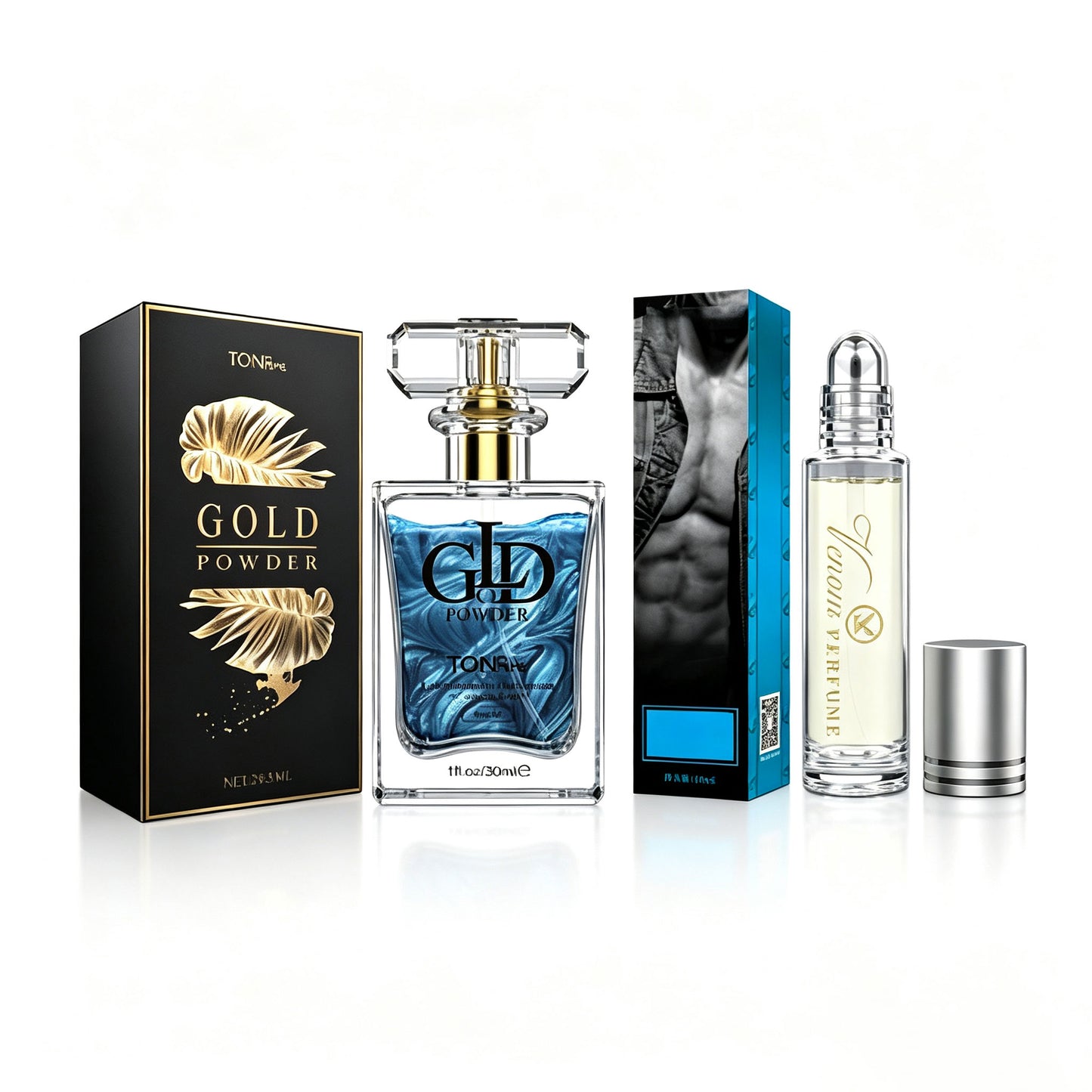 2 Pack Long-Lasting Scents Attraction Pheromone Infused Essential Oil Perfume for Men