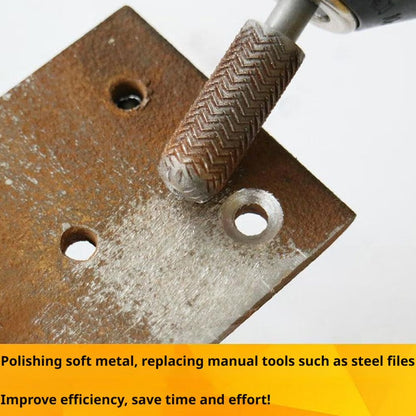 1/4 Inch Hex Shank Rotary Rasp Drill Bits for Steel Milling and Shaping