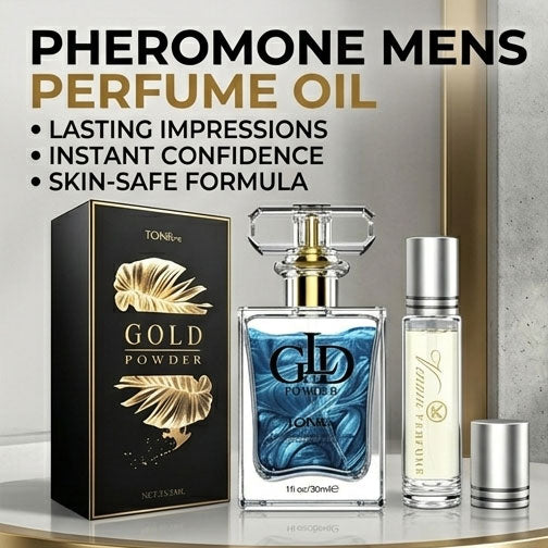 2 Pack Long-Lasting Scents Attraction Pheromone Infused Essential Oil Perfume for Men
