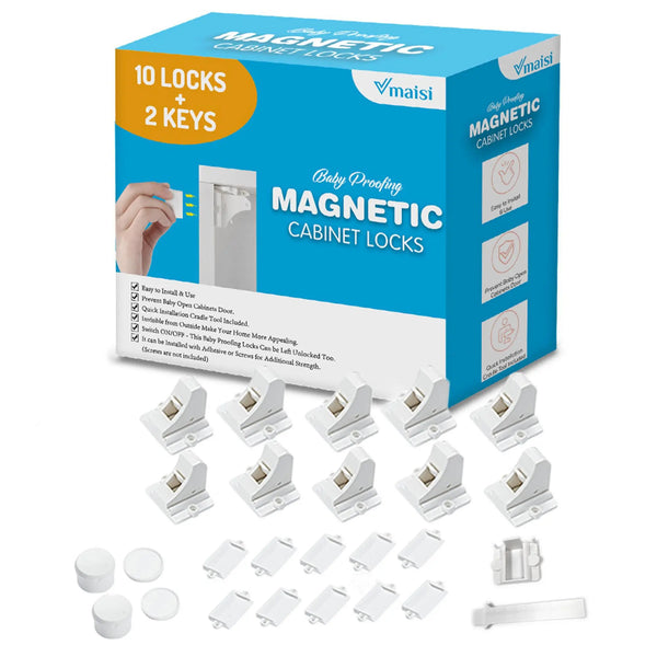 Baby Proofing Magnetic Cabinet Locks