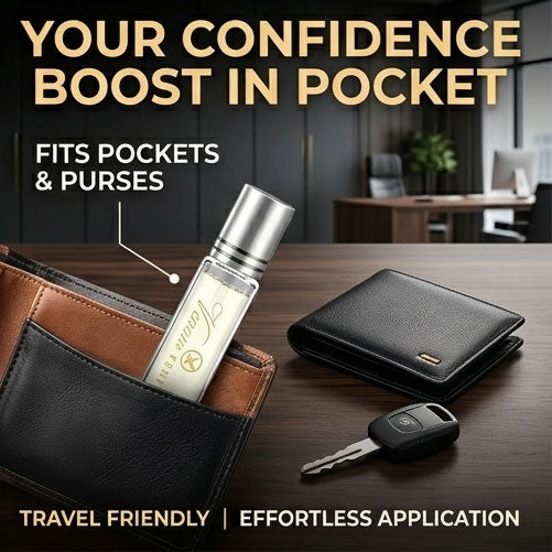 2 Pack Long-Lasting Scents Attraction Pheromone Infused Essential Oil Perfume for Men