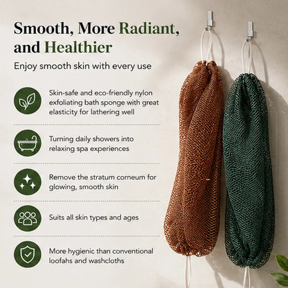 Authentic African Exfoliating Net Bath Sponge