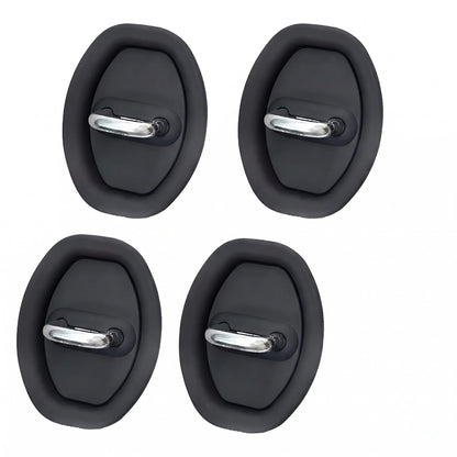 4Pcs Car Door Latch Shock-Absorbing Protective Cover, Silicone Door Latch Guard  for Most Cars, Trucks, and SUVs